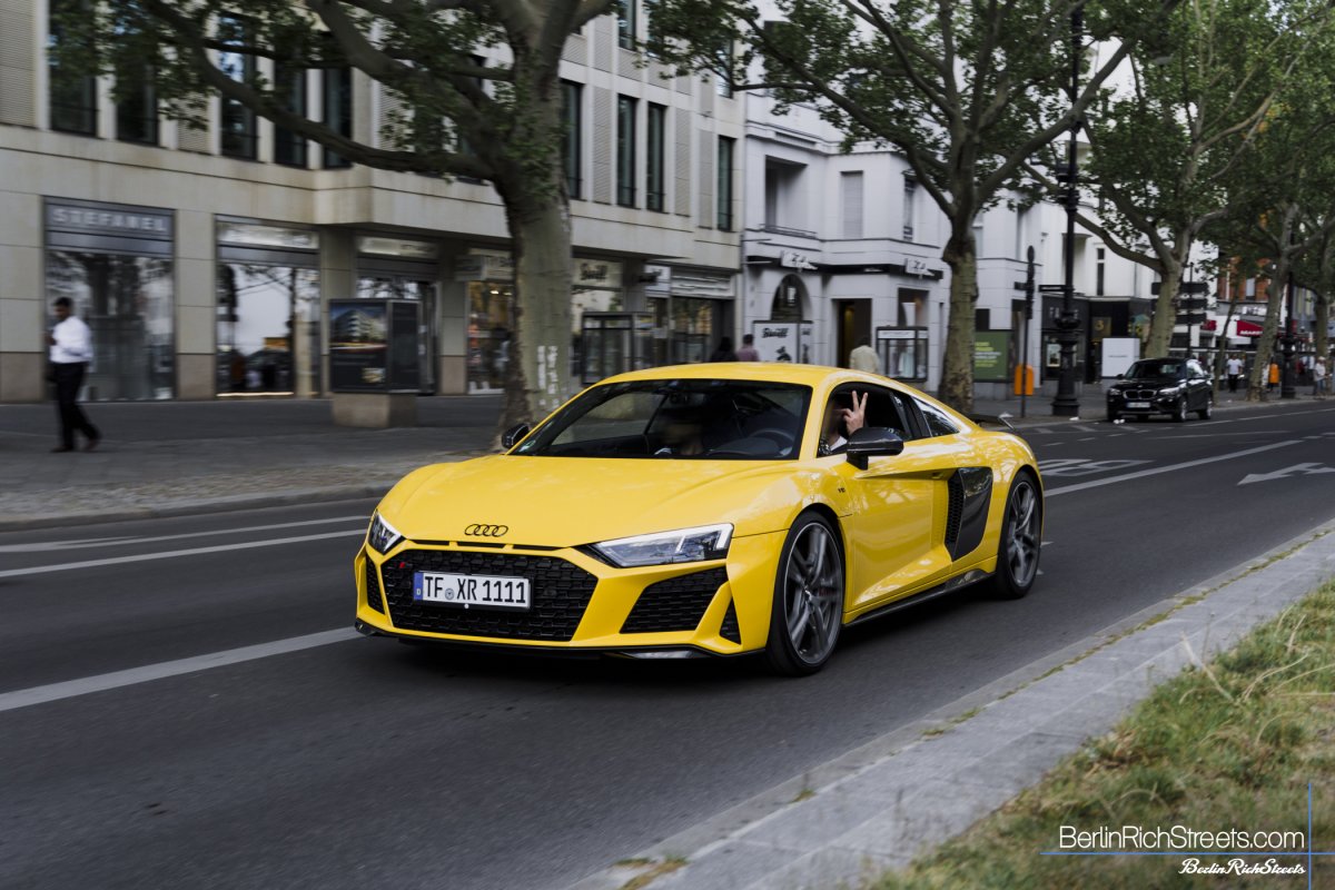 Audi R8 V10 Performance (2019) spotted in Berlin — BerlinRichStreets